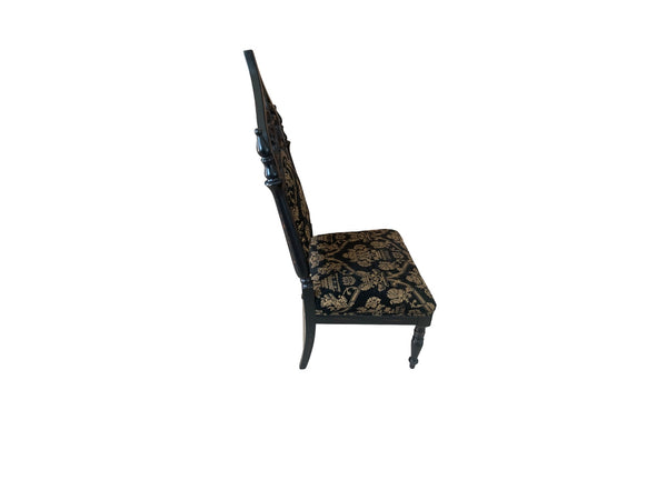 Vintage Cathedral pagoda style accent chair