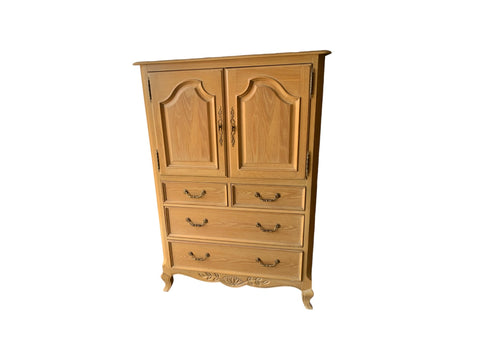 LT Designs by Century Furniture French Country Wardrobe Armoire
