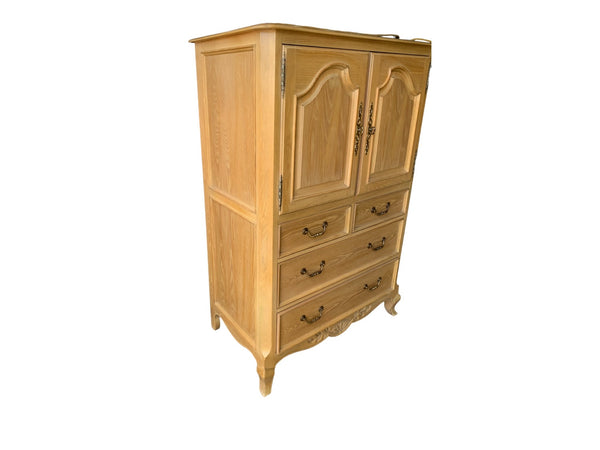LT Designs by Century Furniture French Country Wardrobe Armoire