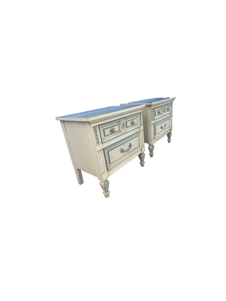 Dixie French Country Nightstands a Pair