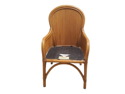 Wicker by Henry link Split bamboo captain chair