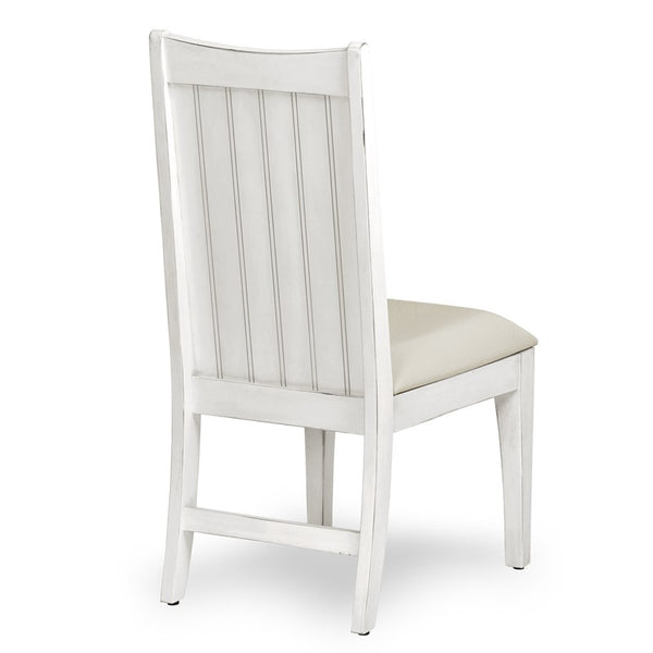 Monaco Desk & Chair Set – Blanc Finish