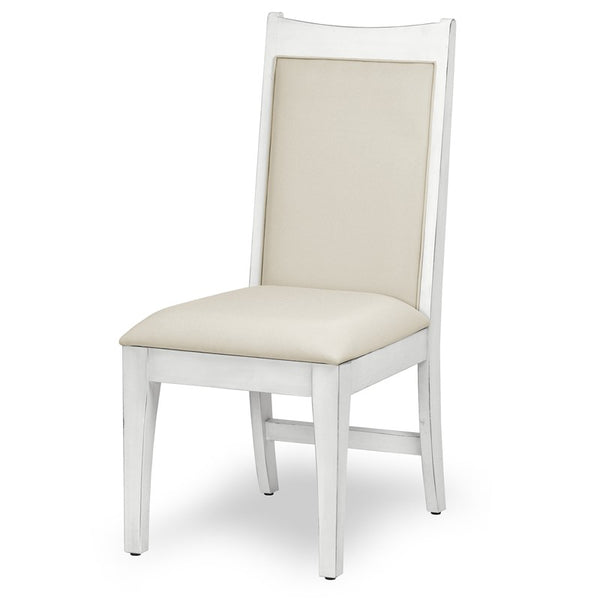 Monaco Desk & Chair Set – Blanc Finish