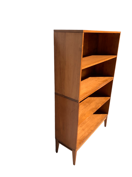 1950s Mid-Century Modern Paul McCobb Planner Group Stackable Maple Bookcase