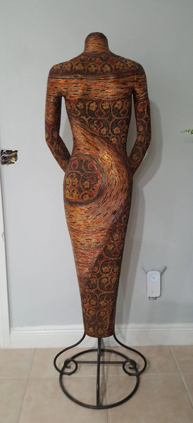 Beaded Full size Mannequin One of a kind