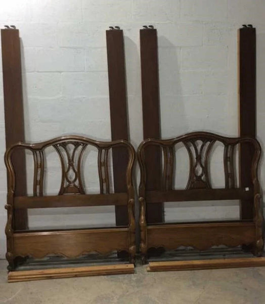 Thomasville French Country Pair of Twin Size headboards