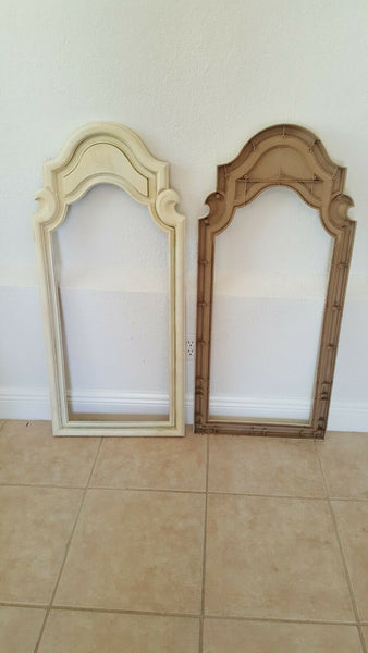 French Provincial Frames for Mirrors dresser or wall mirrors set of 2