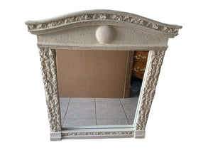 Postmodern Style Faux Mactan Stone Wall Dresser Mirror