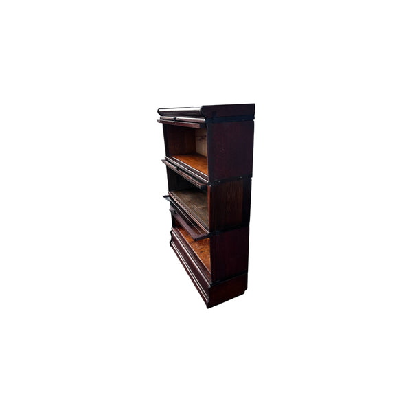Vintage Macey Furniture 3 Stack Lawyer's Bookcase
