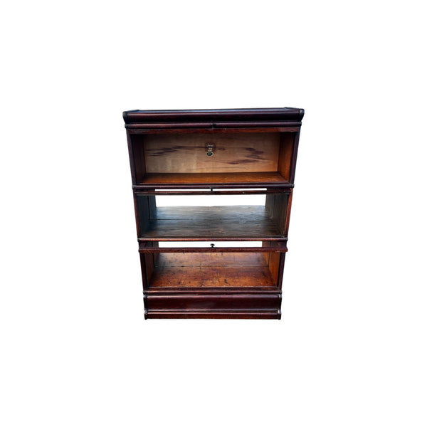 Vintage Macey Furniture 3 Stack Lawyer's Bookcase