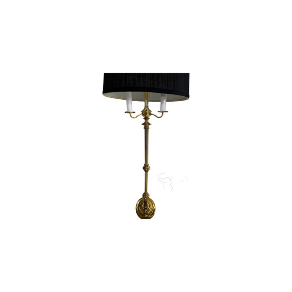 Gatco Neoclassical Style Brass Floor Lamps in the Style of Maison Jansen