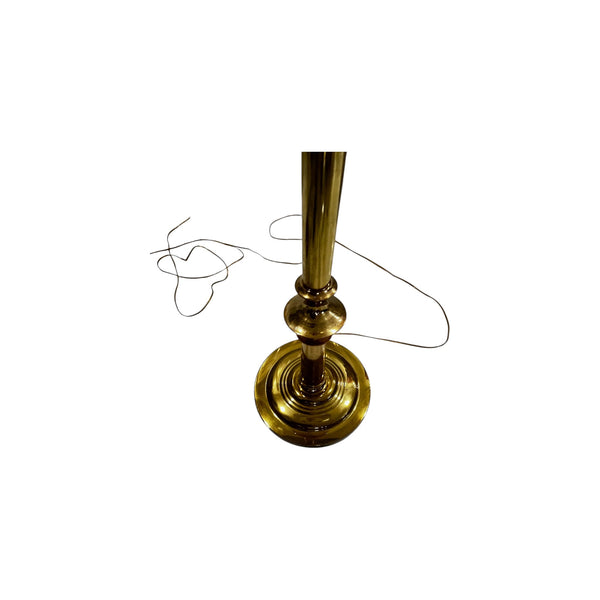 Gatco Neoclassical Style Brass Floor Lamps in the Style of Maison Jansen