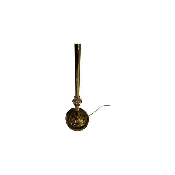 Gatco Neoclassical Style Brass Floor Lamps in the Style of Maison Jansen