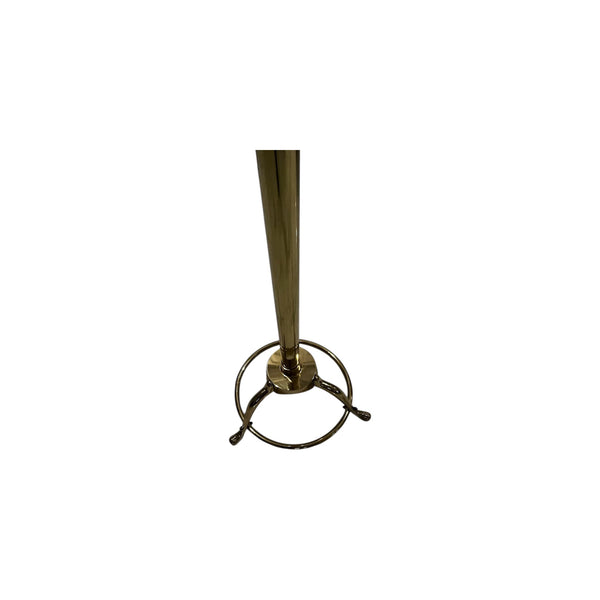 Vintage Brass Clothing Valet Butlers Rack Dressing Stand Coat Hat Suit Hanger
