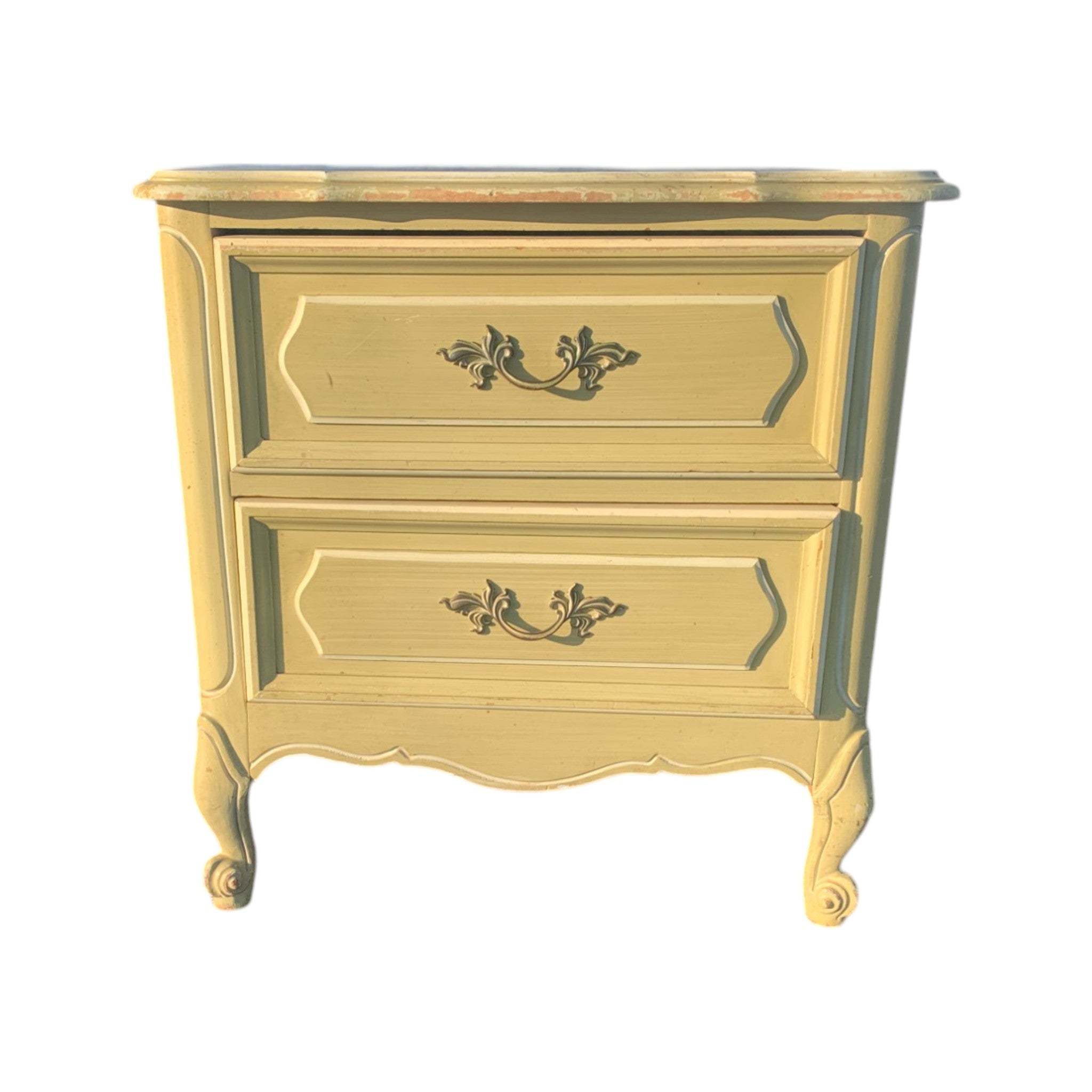 Henry Link French Provincial Nightstand 2 drawers