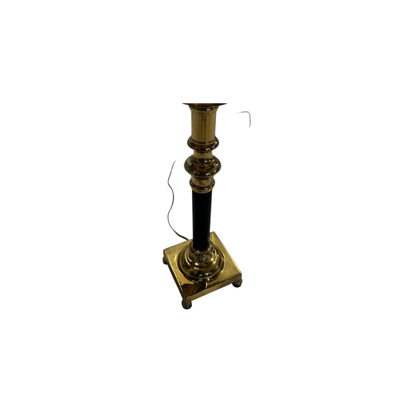 Decorative Crafts Brass empire table lamp with brass shade.