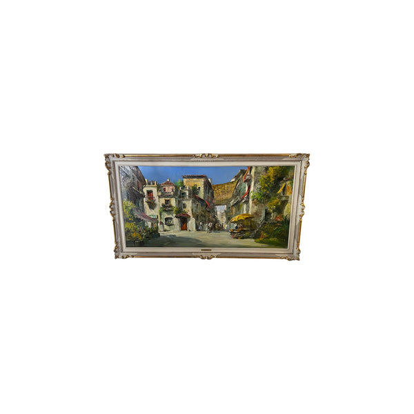 Ernst F Karger ( Austrian 1902-1968) Impressionist Oil on Canvas Painting