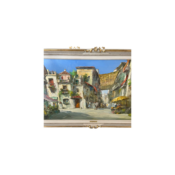 Ernst F Karger ( Austrian 1902-1968) Impressionist Oil on Canvas Painting