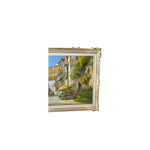 Ernst F Karger ( Austrian 1902-1968) Impressionist Oil on Canvas Painting