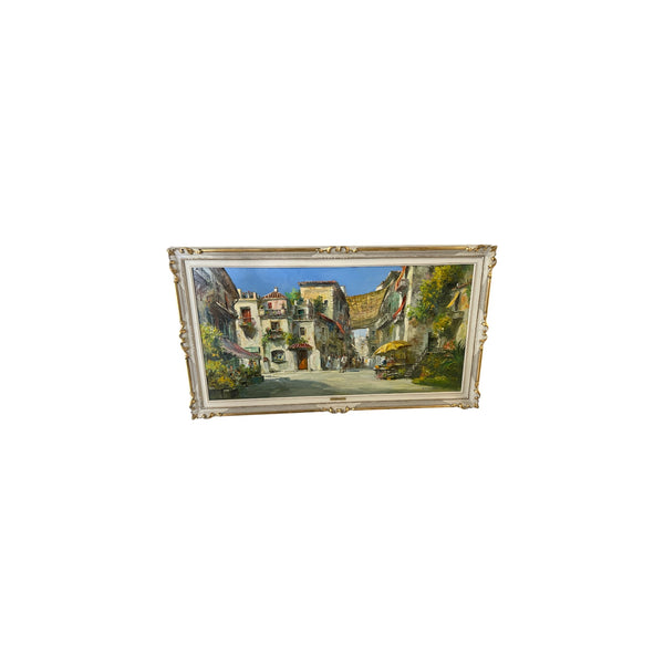 Ernst F Karger ( Austrian 1902-1968) Impressionist Oil on Canvas Painting