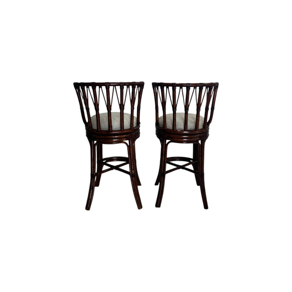 Tommy Bahama Island Estate South Beach Swivel Counter Stools A Pair