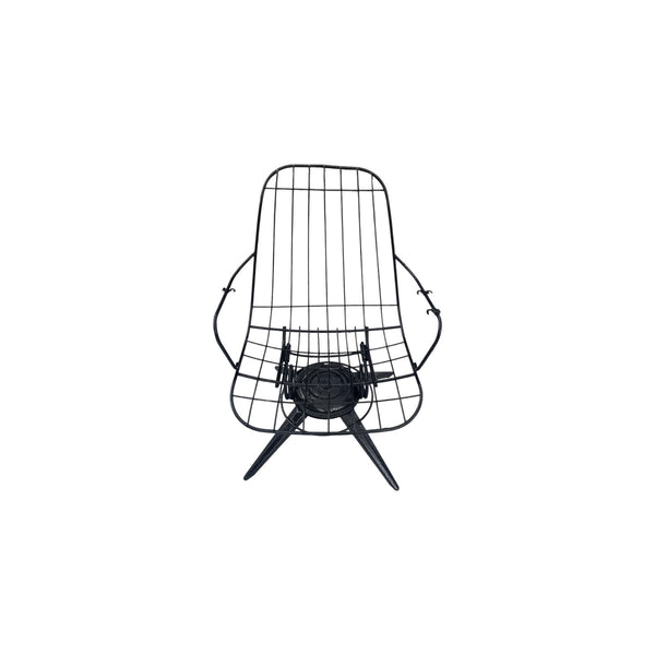 Mid Century Modern Homecrest Wire Patio Rocking Chair