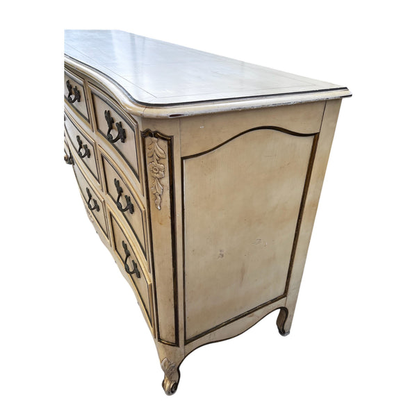 Kindel French Shabby Chic 9 drawers large dresser