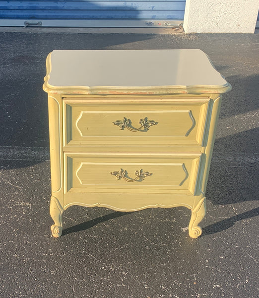 Henry Link French Provincial Nightstand 2 drawers