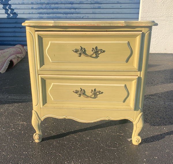 Henry Link French Provincial Nightstand 2 drawers