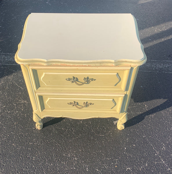 Henry Link French Provincial Nightstand 2 drawers