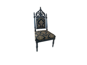 Vintage Cathedral pagoda style accent chair