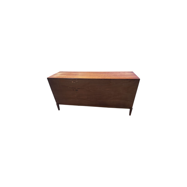 Mid Century Modern Walnut Credenza by Halle Bros