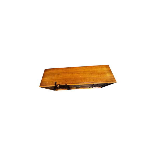 Mid Century Modern Walnut Credenza by Halle Bros