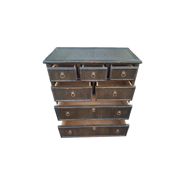 Tommy Bahama Chest of drawers split bamboo pencil reed