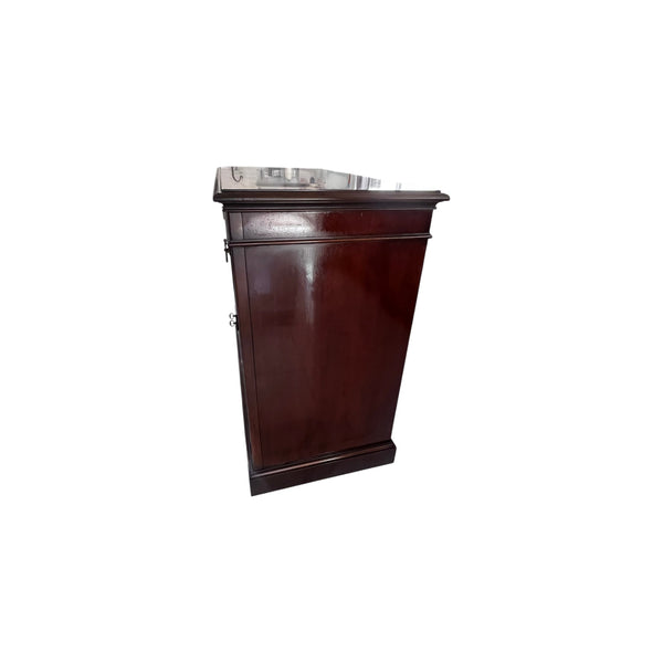 Drexel Mahogany Expandable Server Cabinet
