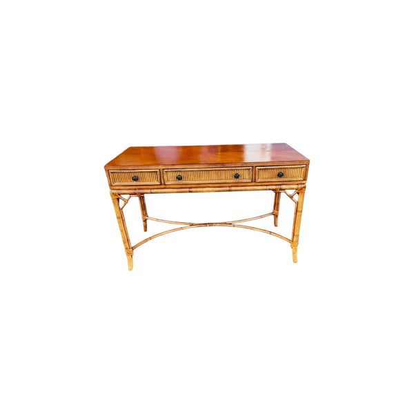 Tommy Bahama Faux Bamboo & Rattan Beach House Desk