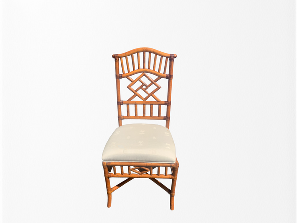 Lexington Tommy Bahama Rattan Chinese Chippendale Dining chair