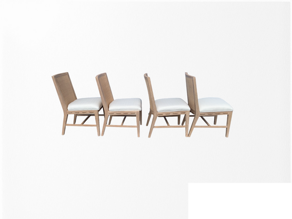 Palecek Brentwood Side Dining Chairs lot of 4