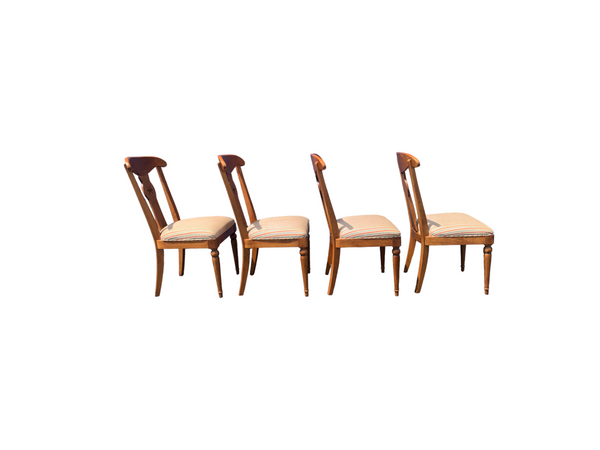 Ethan Allen Country Crossing Side dining Chairs lot of 4