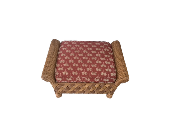 Palecek BIG DADDY Rattan Wicker Oversized Ottoman