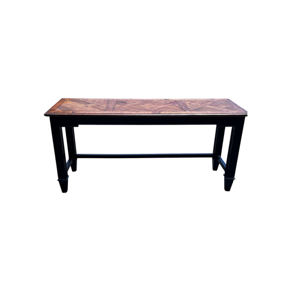 Arhaus complete office set 3 Tremont bookcases, Alderson desk and matching writing table.