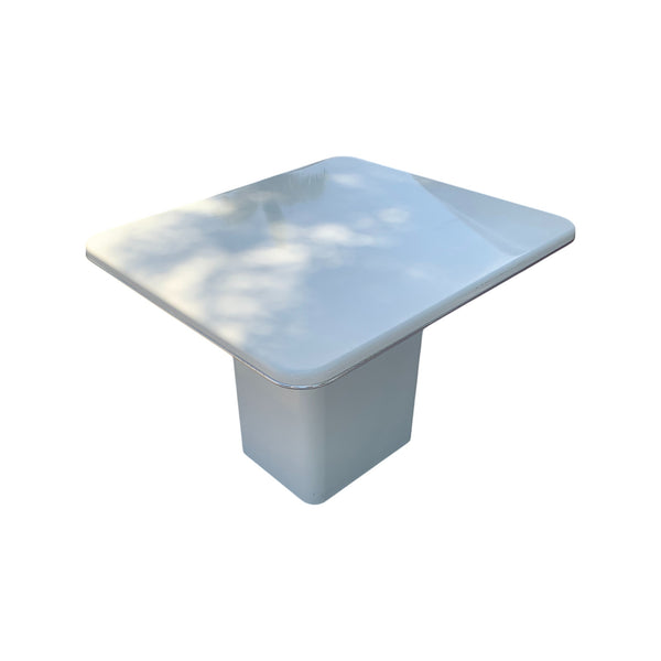 Vintage Postmodern Rougier Sculptural Side Table