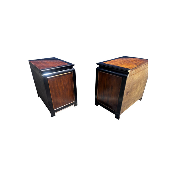 Chin Hua Nightstands Cabinet by Raymond K Sabota for Century Furniture a Pair