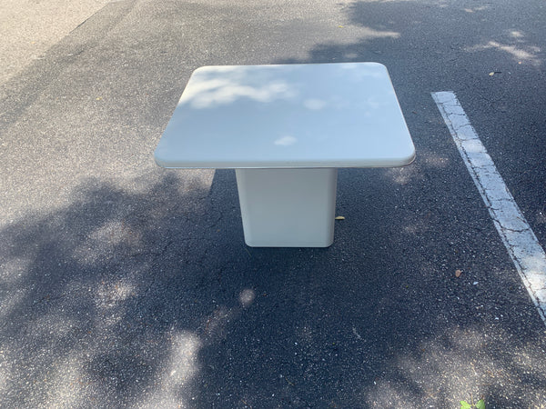 Vintage Postmodern Rougier Sculptural Side Table
