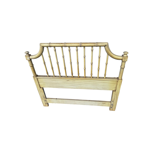 Thomasville TWIN Size Headboards Faux Bamboo Coastal Regency Glam