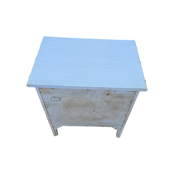 Thomasville Allegro Fretwork Faux Bamboo Nightstand 2 drawers