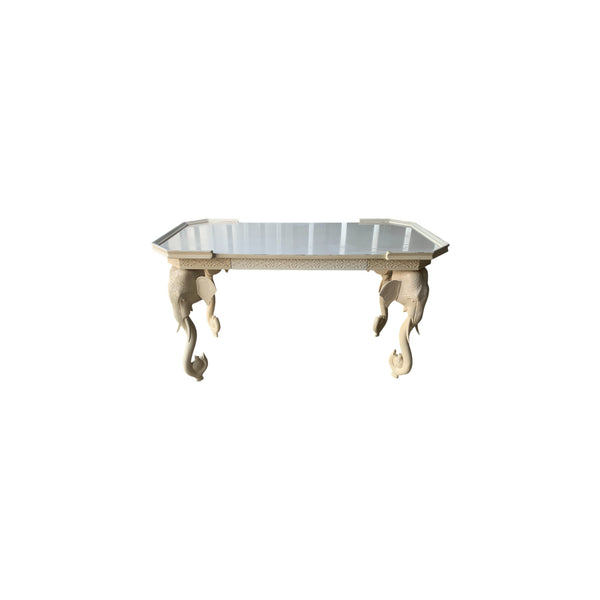 1970s Hollywood Regency Gampel Stoll Elephant Writing Desk