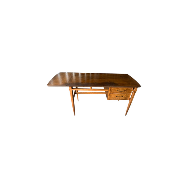 Lane Altavista Mid-Century Danish Modern Walnut Drop-Leaf Desk