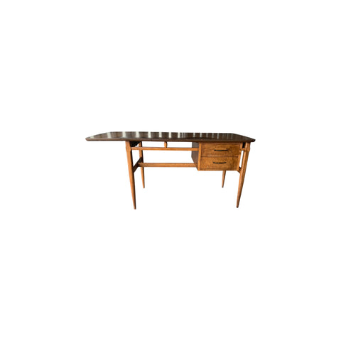 Lane Altavista Mid-Century Danish Modern Walnut Drop-Leaf Desk