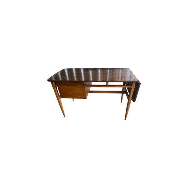 Lane Altavista Mid-Century Danish Modern Walnut Drop-Leaf Desk